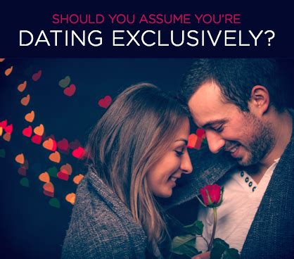 how to know when you are dating exclusively